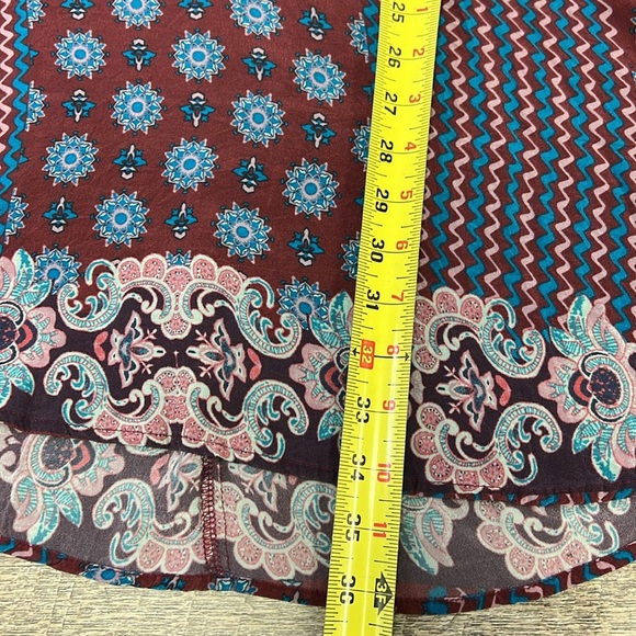 Tolani Women’s Bohemian Bell Sleeved Mini Dress Size Large - Picture 10 of 12